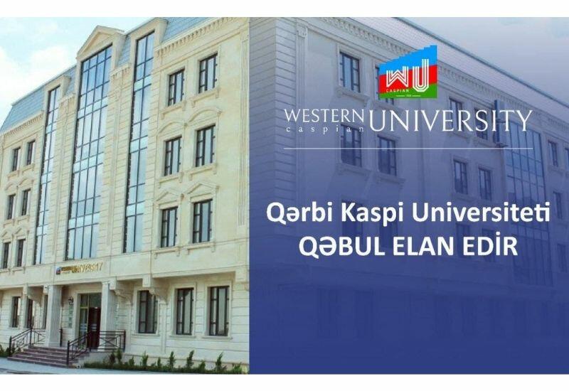 Qərbi Kaspi Universiteti bakalavr pilləsinə qəbul elan edir