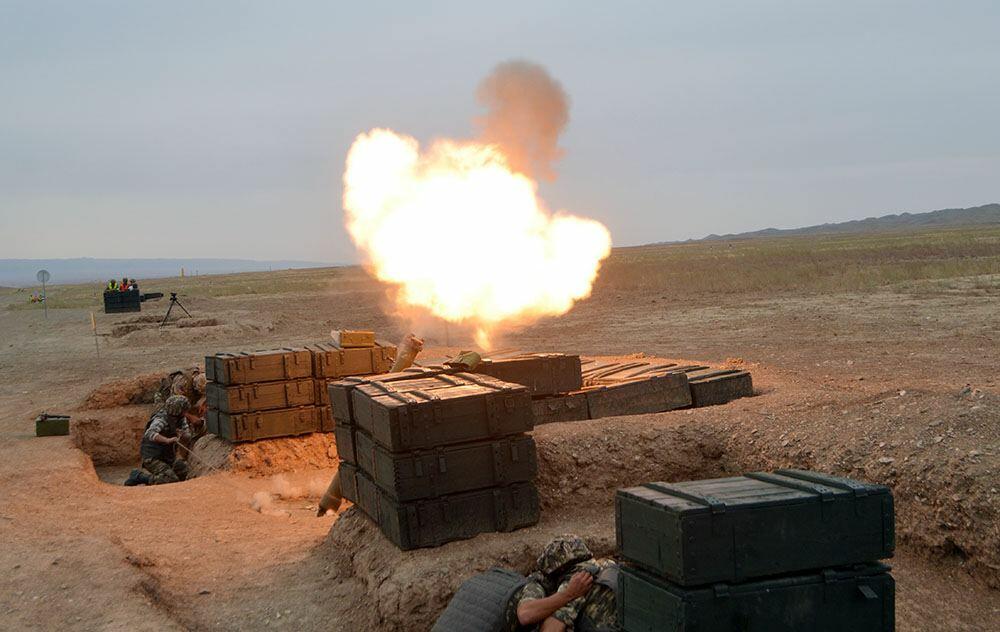 Азербайджанские военные продолжают подготовку к конкурсу 