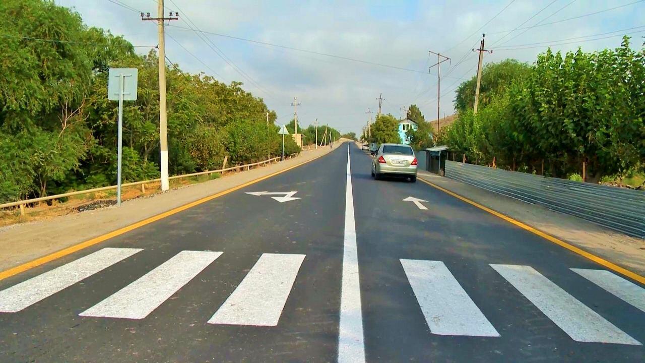 "Zəfər Yolu"nun inşası tamamlanmaq üzrədir