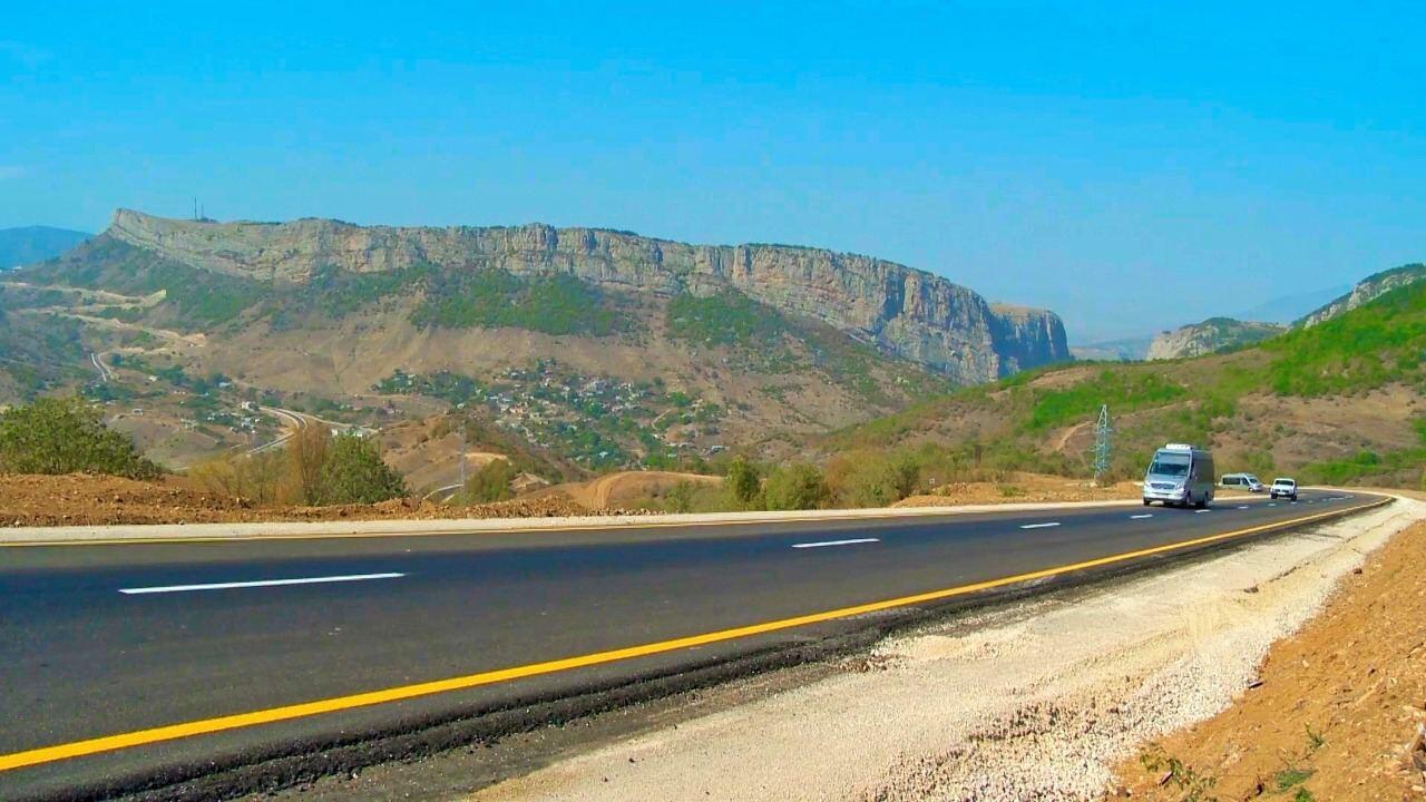 "Zəfər Yolu"nun inşası tamamlanmaq üzrədir