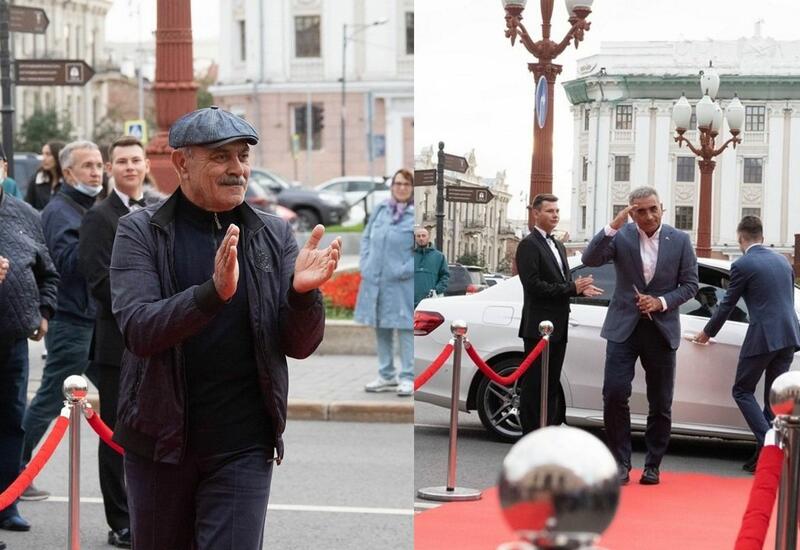 Азербайджанский актер и режиссер на красной дорожке Казанского кинофестиваля