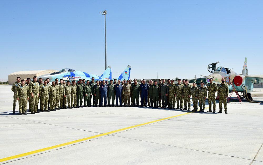 Военный атташе Азербайджана встретился с личным составом, участвующим в учениях «Сокол ТурАз – 2021»