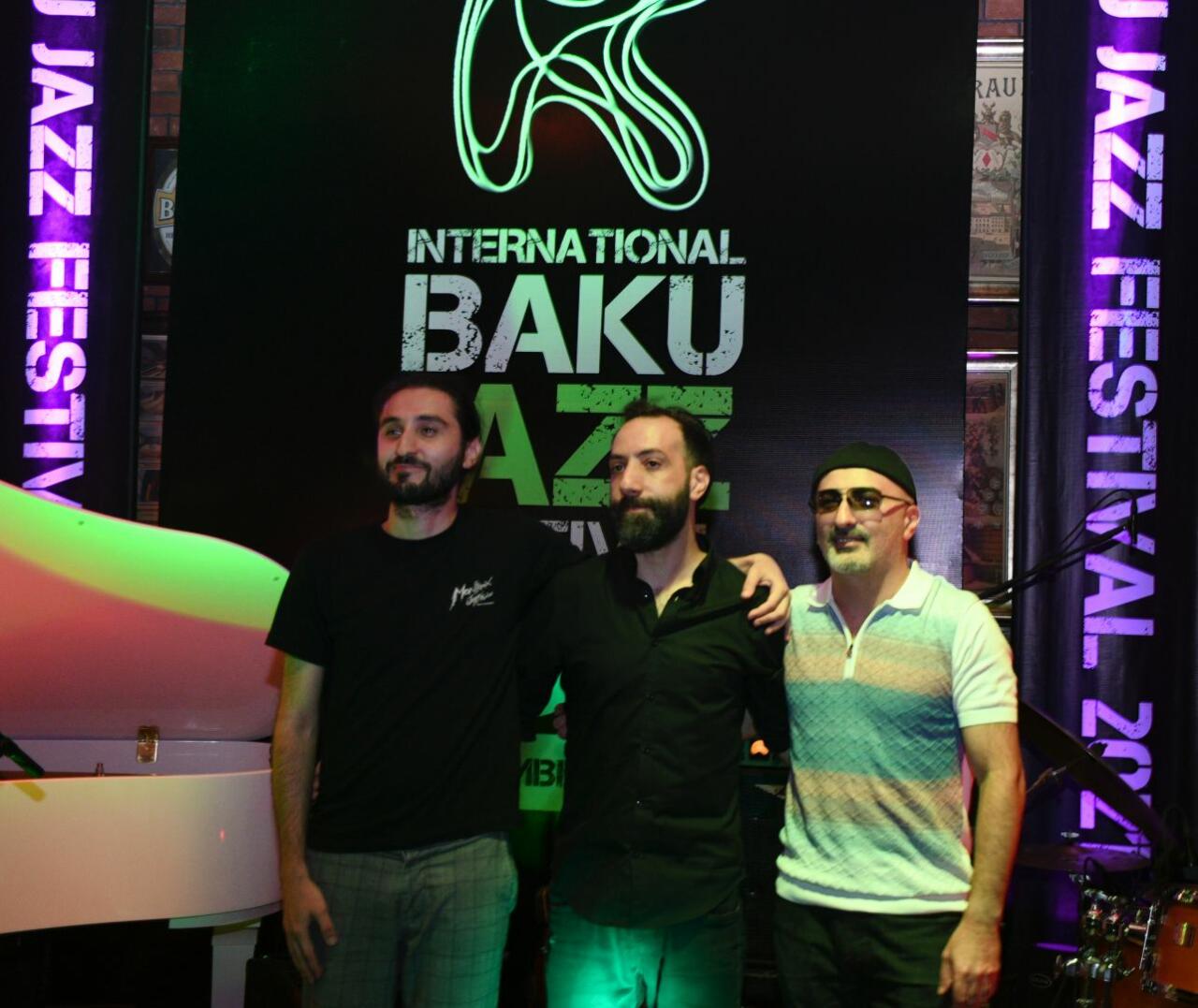 Руслан Гусейнов, Исфар Сарабский и Эльвин Баширов выступили на Бакинском джаз-фестивале