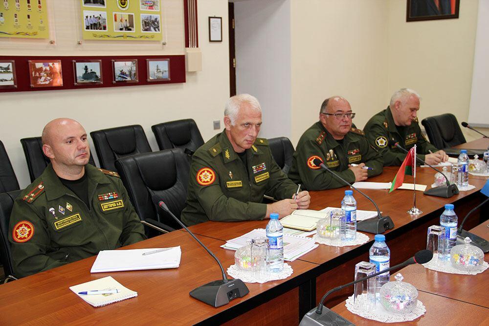 Состоялась рабочая встреча военных финансистов Азербайджана и Беларуси