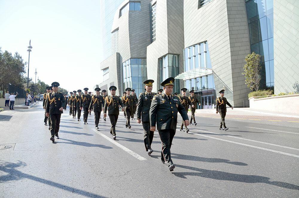 В азербайджанской армии прошли мероприятия, приуроченные к 103-й годовщине освобождения Баку от оккупации