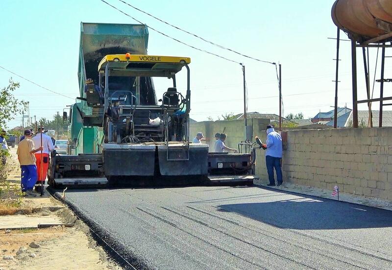 Xəzər rayonunda 4 küçənin təmiri yekunlaşıb