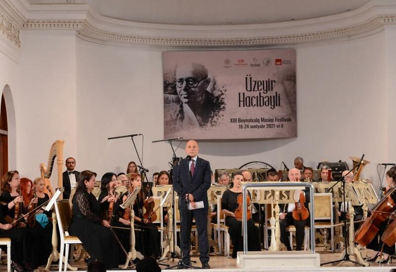 Состоялась церемония торжественного открытия XIII Международного музыкального фестиваля Узеира Гаджибейли