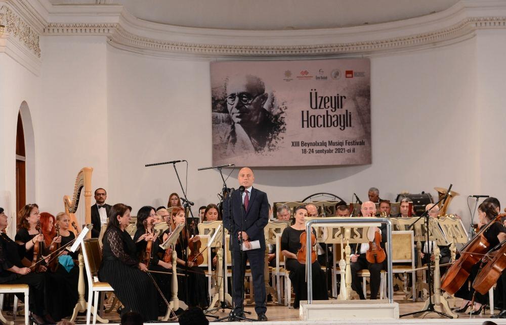Состоялась церемония торжественного открытия XIII Международного музыкального фестиваля Узеира Гаджибейли