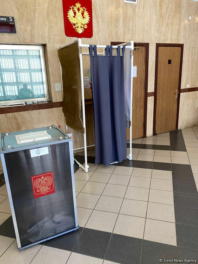 В посольстве России в Баку прошло голосование в связи с выборами в Госдуму