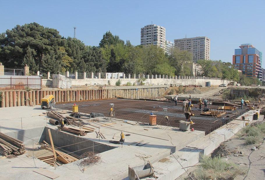 Metronun Bənövşəyi xəttin dördüncü stansiyasının inşasına başlanılıb