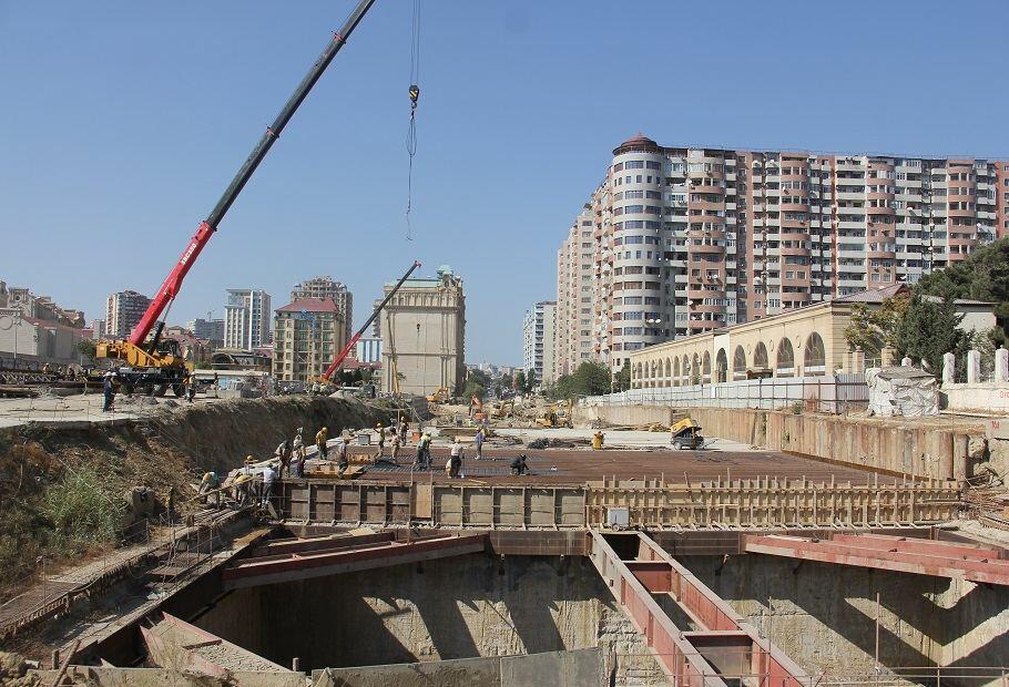 Metronun Bənövşəyi xəttin dördüncü stansiyasının inşasına başlanılıb