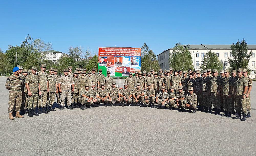 В азербайджанской армии проводятся состязания по ориентированию на местности