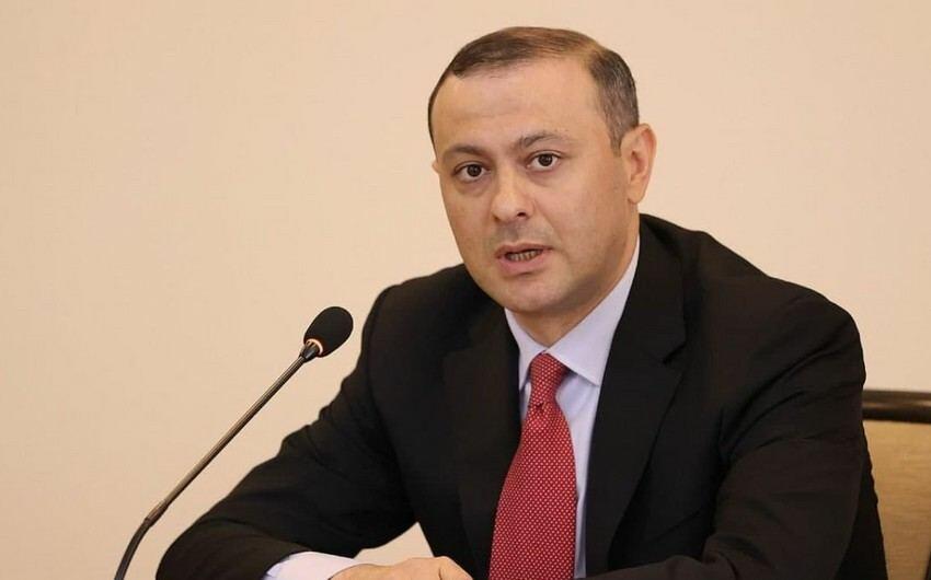 Григорян анонсировал очередную встречу по делимитации границы с Азербайджаном