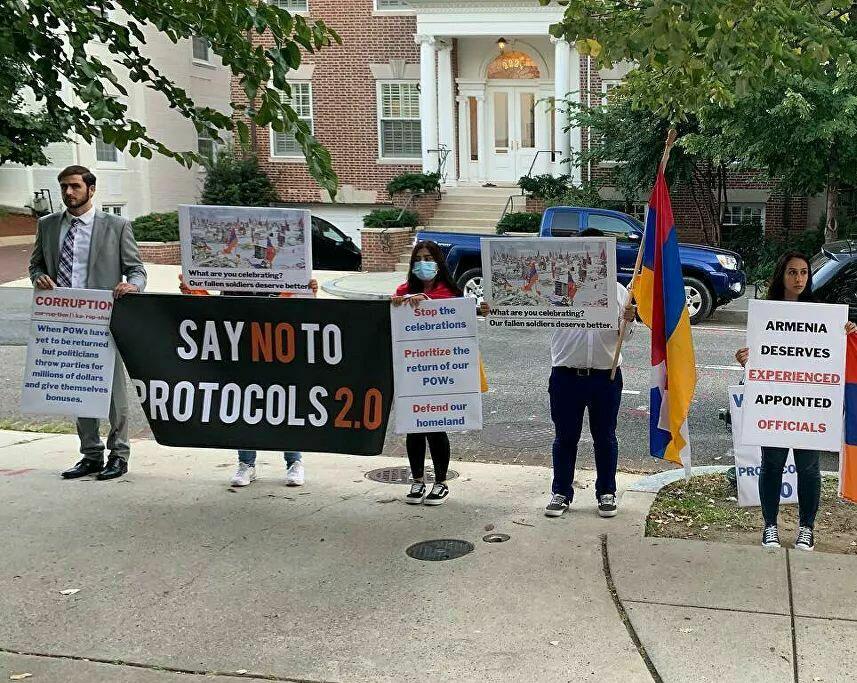 Полиция США разогнала митинг армянских националистов