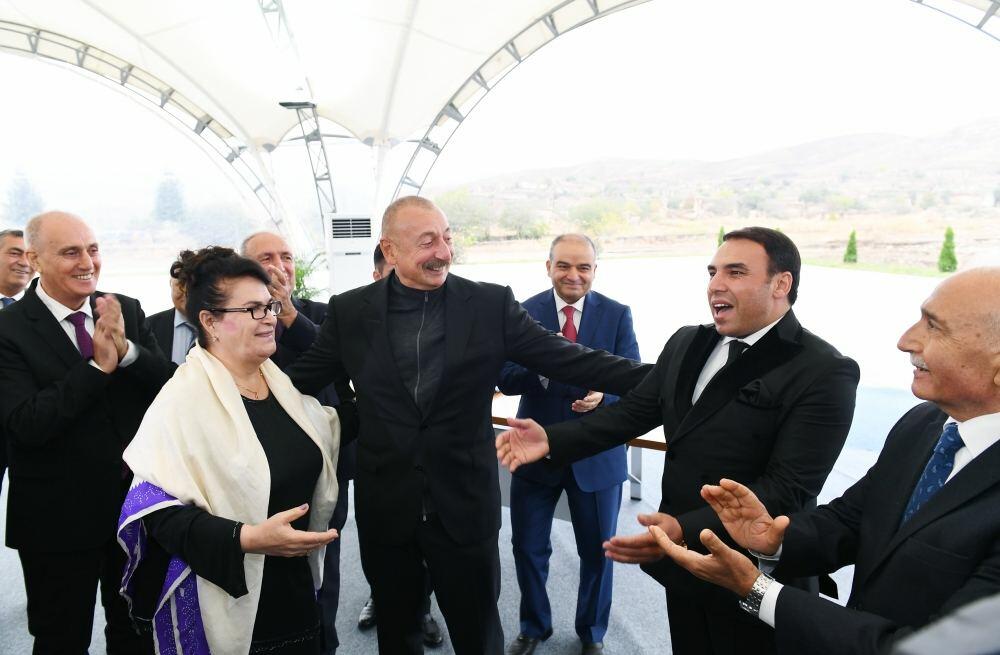 Трогательные моменты со встречи Президента Ильхама Алиева с представителями общественности Джебраила
