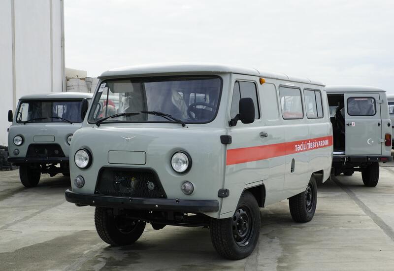 В Карабах поставлены автомобили скорой помощи