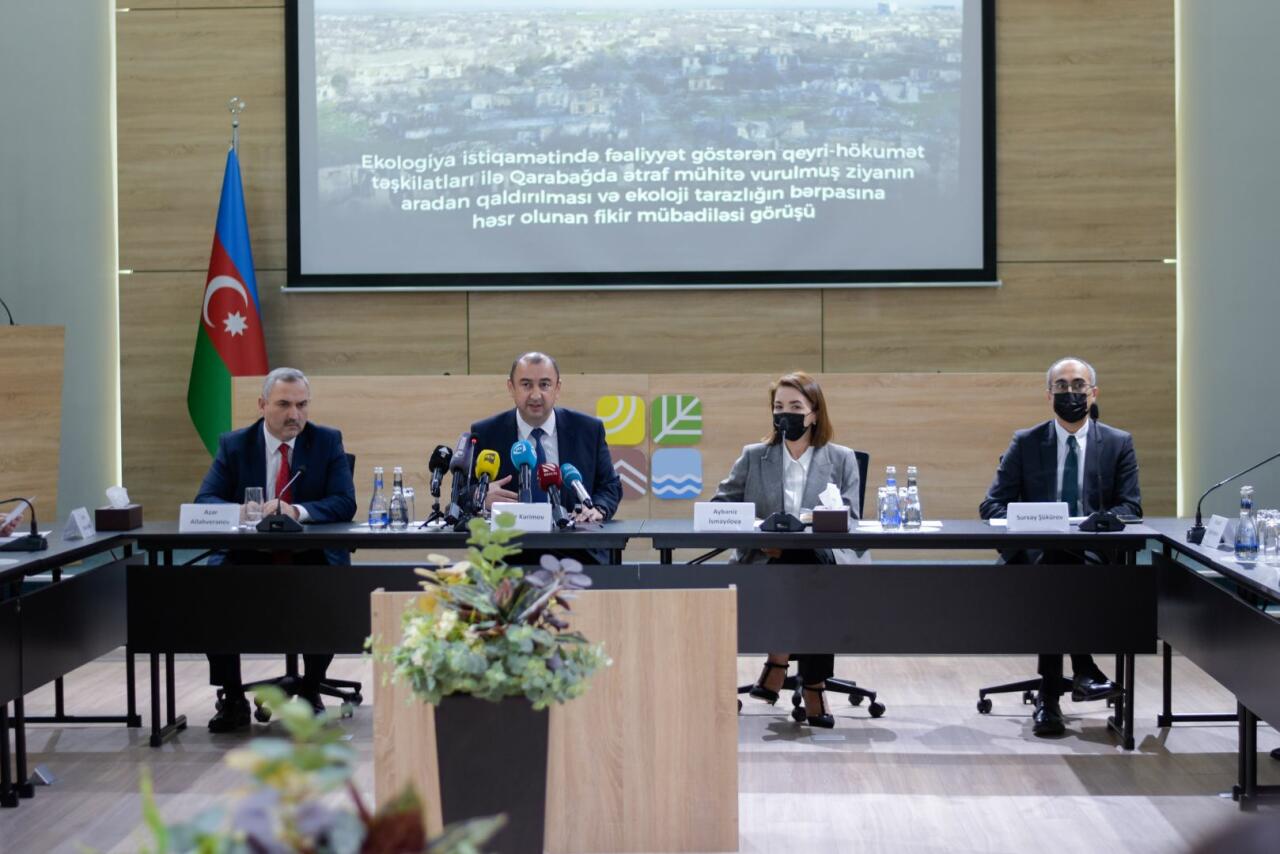 В Фонде возрождения Карабаха обсудили озеленение региона