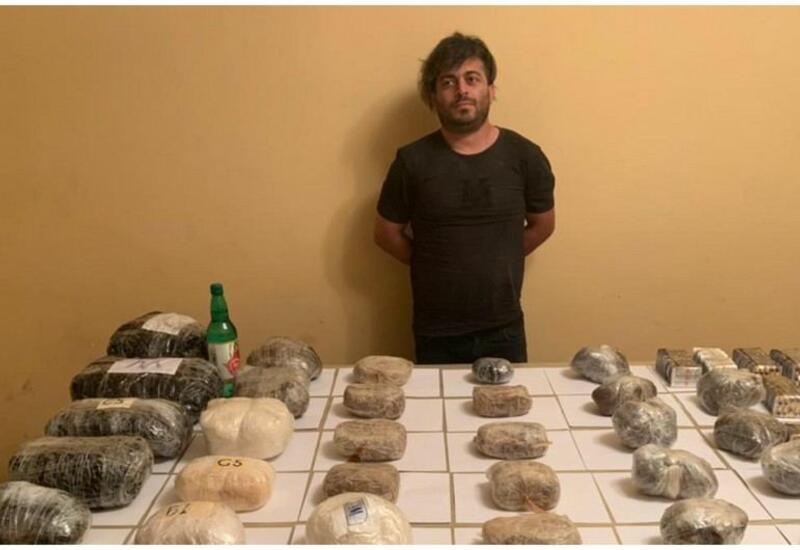 Пресечена контрабанда из Ирана в Азербайджан более 100 кг наркосредств