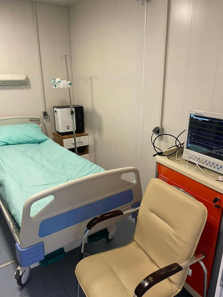 В Шуше начала функционировать первая больница модульного типа