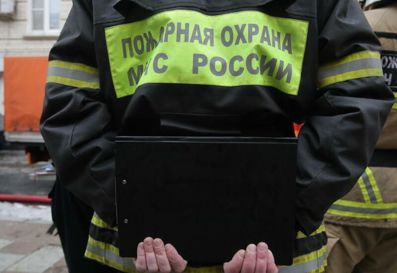 В новостройке в Москве произошел пожар