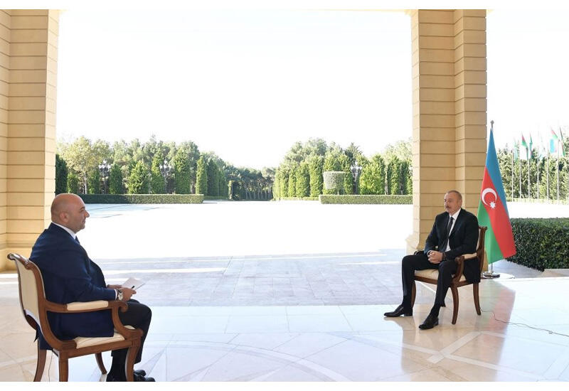 Хроника Победы: Интервью Президента Ильхама Алиева турецкому телеканалу Haber Türk от 13 октября 2020 года