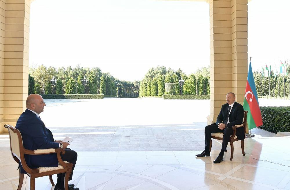 Хроника Победы: Интервью Президента Ильхама Алиева турецкому телеканалу Haber Türk от 13 октября 2020 года