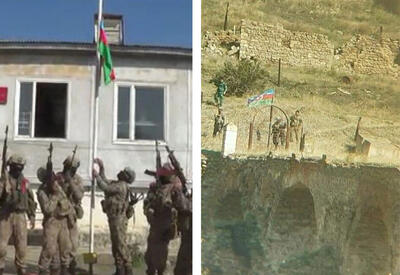Хроника Победы - Азербайджанский флаг взвился над Физули и Худаферином - 18 октября - ФОТО - ВИДЕО