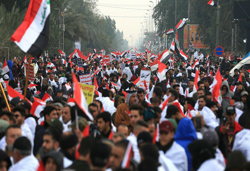 Массовые акции протеста в Ираке