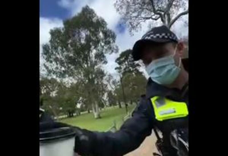 В Австралии необычным способом проверяют ношение масок на улице
