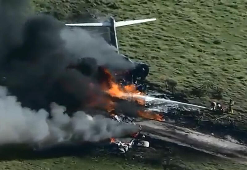 Пассажирский самолёт разбился в Техасе