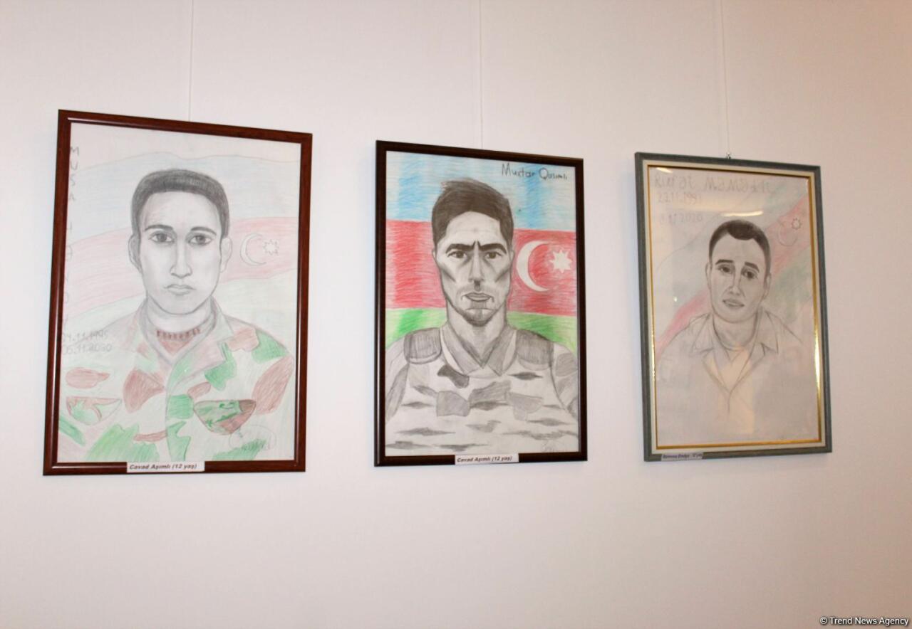 В Союзе художников открылась выставка работ учеников Нигяр Нариманбековой