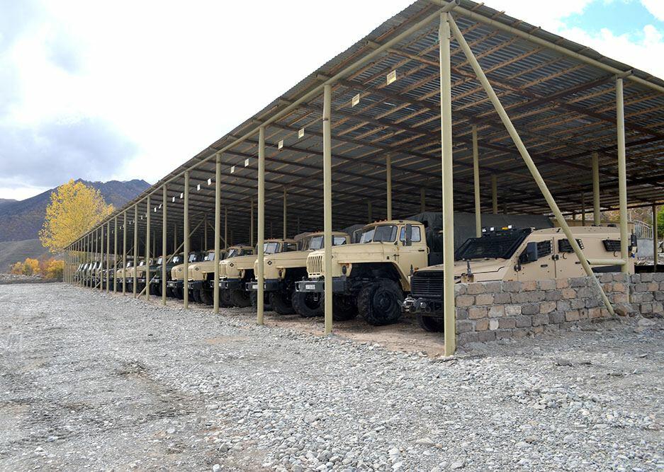 В Кяльбаджарском и Лачинском районах проверена готовность воинских частей к зиме