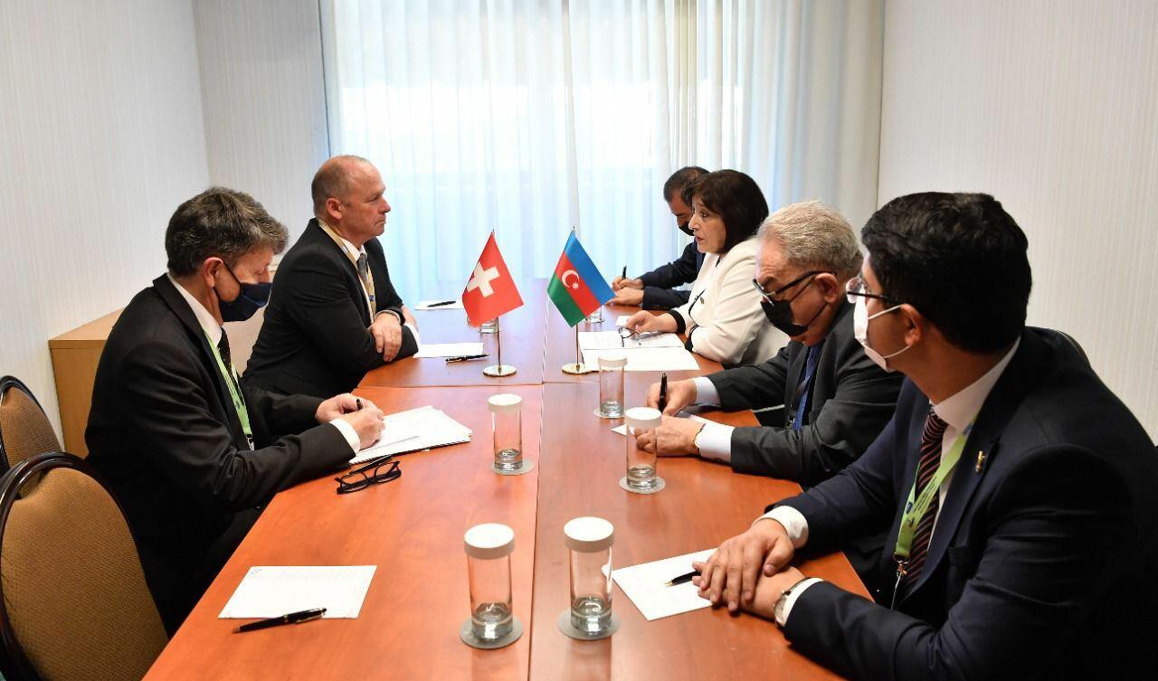 Азербайджан и Швейцария обсудили перспективы сотрудничества