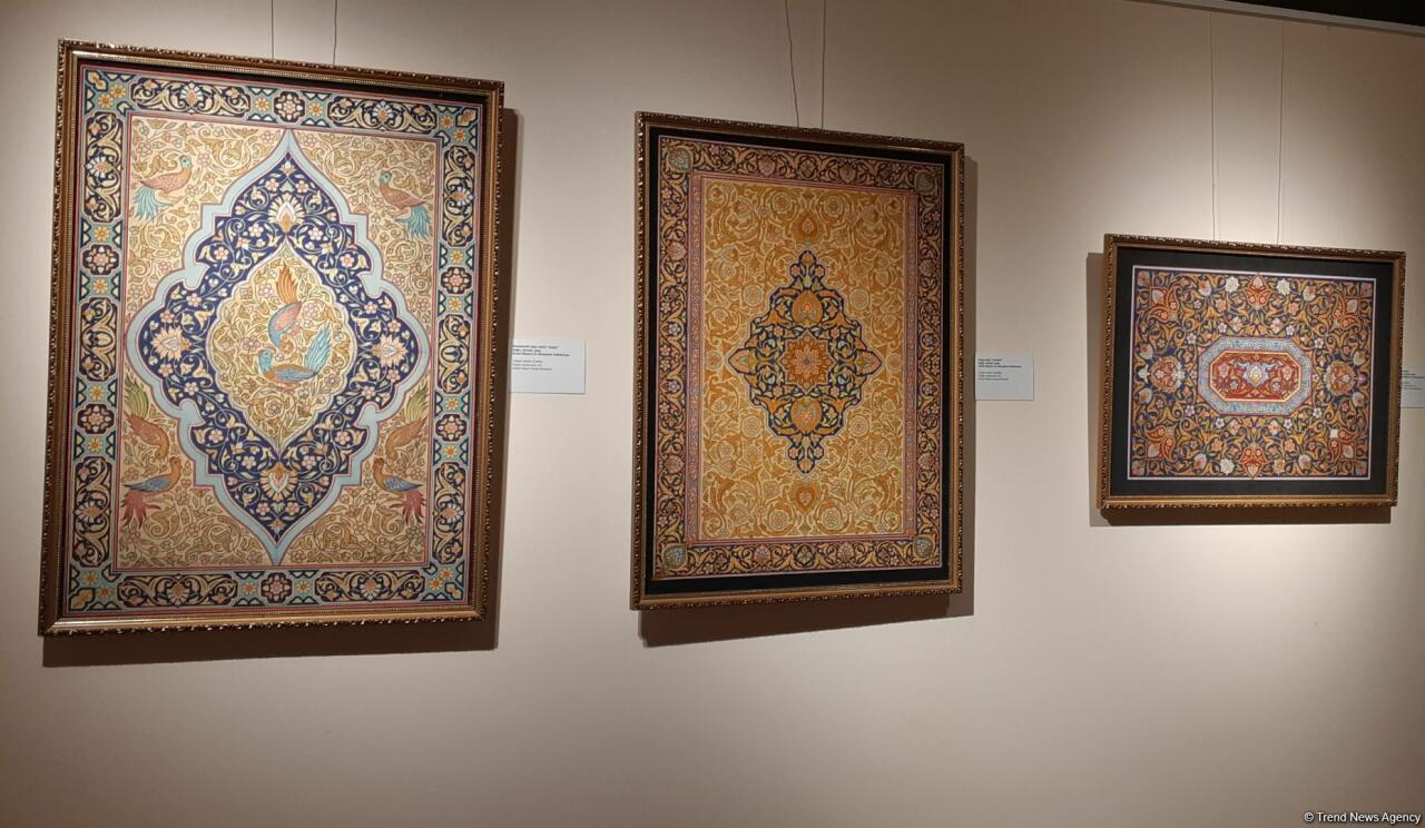 В Музее ковра открылась выставка "Камиль Алиев: художник и время"