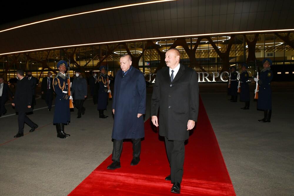 Завершился визит Президента Турции Реджепа Тайипа Эрдогана в Азербайджан