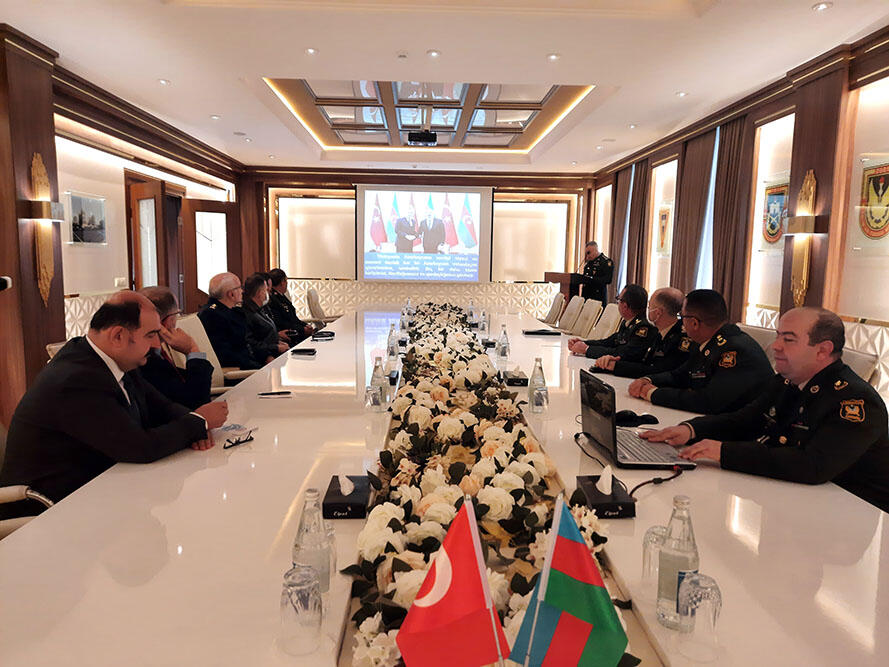 Представители Университета национальной обороны Турции побывали в специальных военно-учебных заведениях Азербайджана