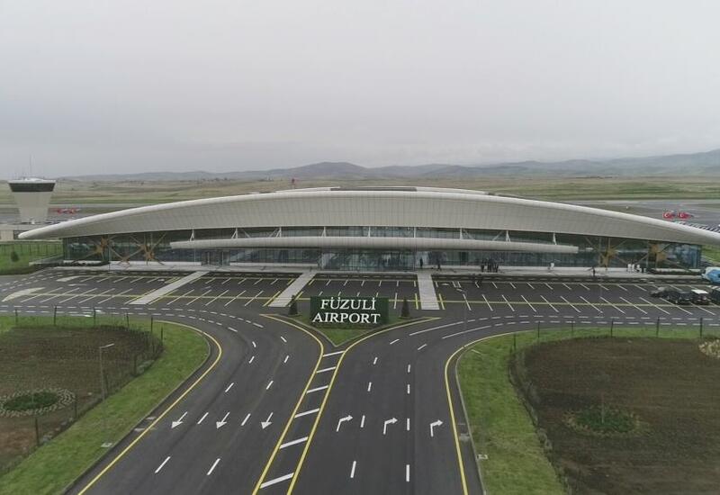 Füzuli Beynəlxalq Hava Limanının açılışı Azərbaycan tarixində unudulmaz səhifə açdı