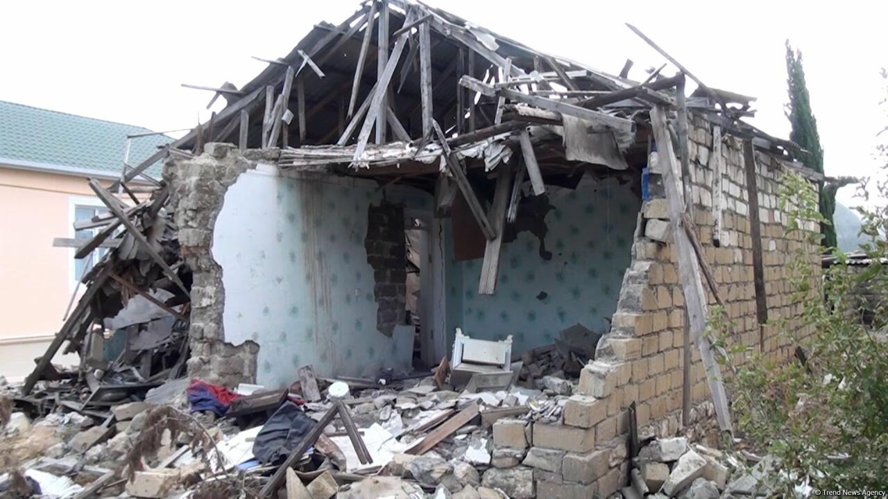 Руины разрушенного ракетным ударом Армении дома в Тертере превратят в музей