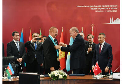 Тюркский мир признает успешность политики Ильхама Алиева - о награждении Президента Азербайджана в Стамбуле