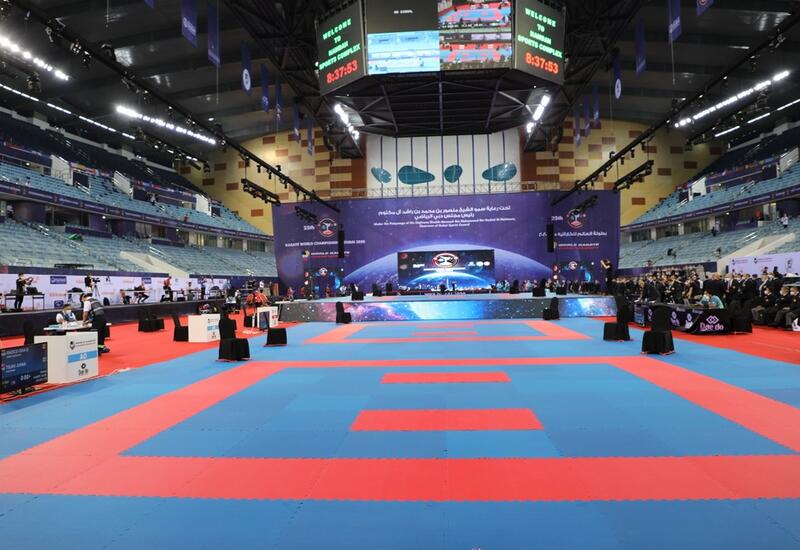 Азербайджанские каратисты продолжают выступать на чемпионате мира в Дубае