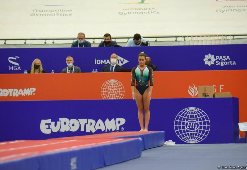 В Баку определились команды-финалисты ЧМ в прыжках на акробатической дорожке среди женщин