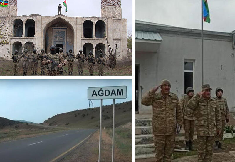 Хроника Победы: Азербайджанская армия вошла в Агдам