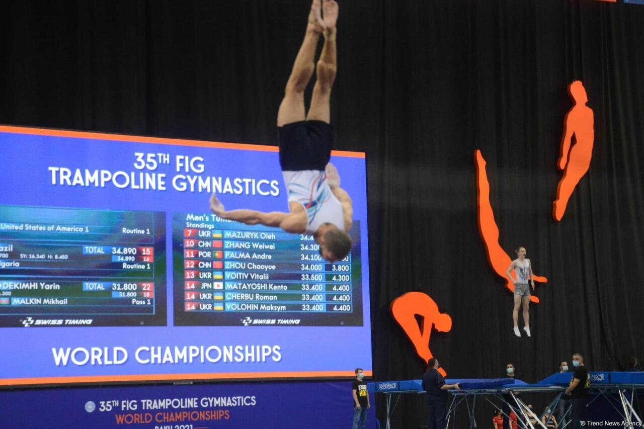 Азербайджанский гимнаст занимает третье место в квалификации чемпионата мира в Баку