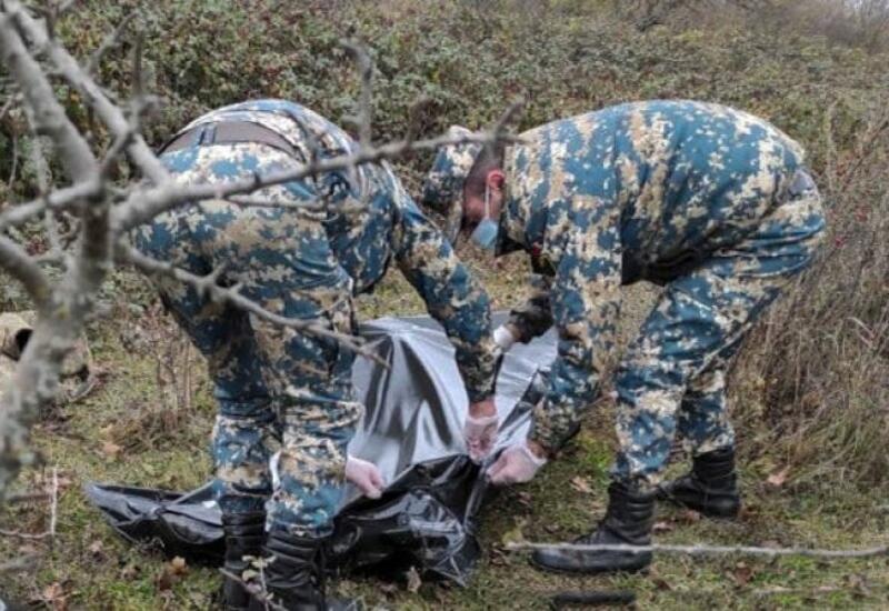 На освобожденных от оккупации территориях Азербайджана обнаружено тело еще одного армянского военнослужащего
