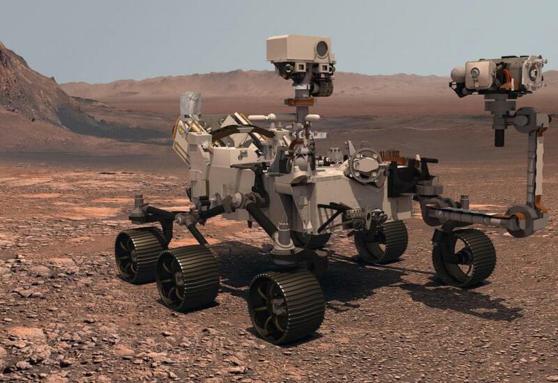 Марсоход Perseverance запечатлел свой первый закат на Марсе