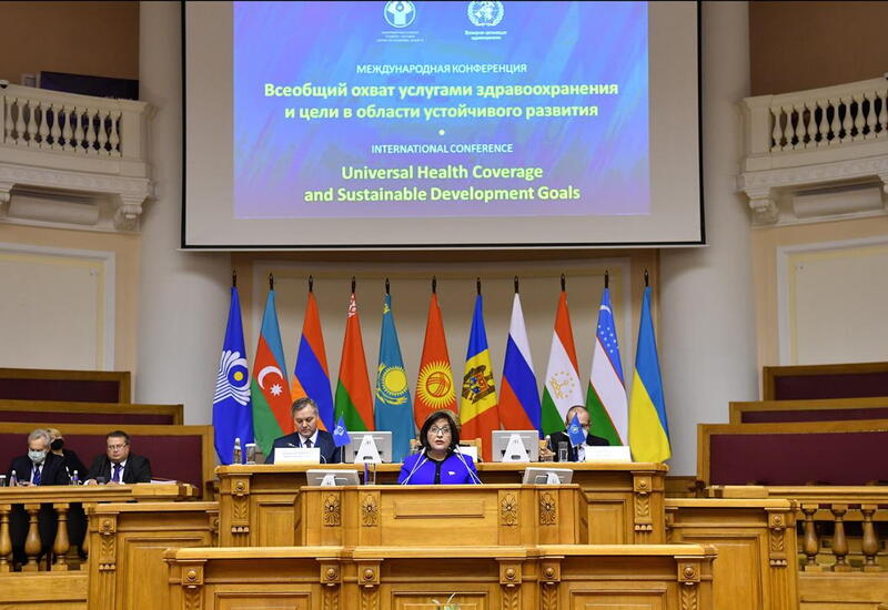 Сахиба Гафарова выступила на международной конференции в Санкт-Петербурге