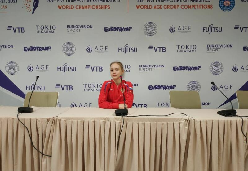 Российская гимнастка рассказала о своих впечатлениях от Баку