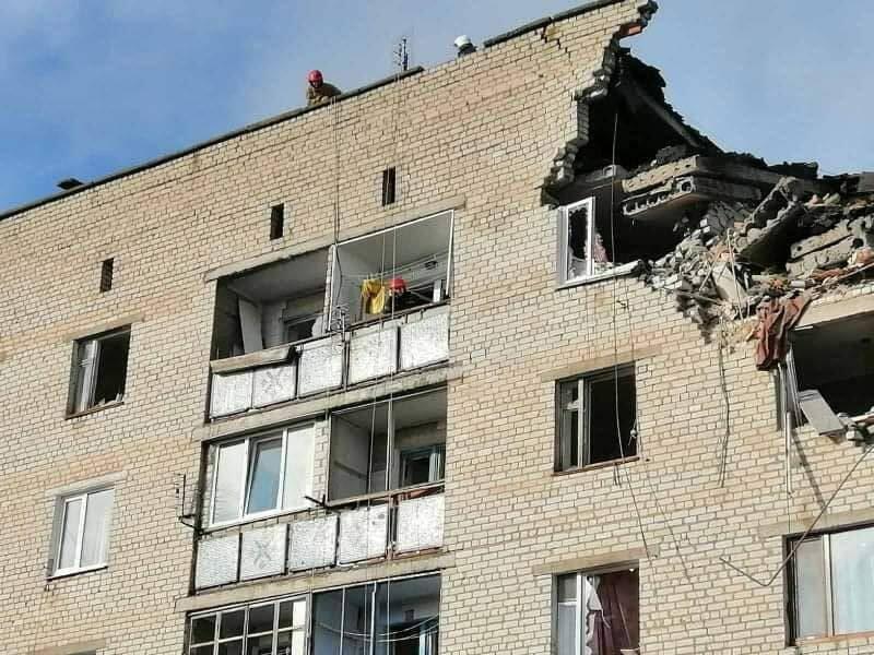 В жилом доме в Украине произошел взрыв