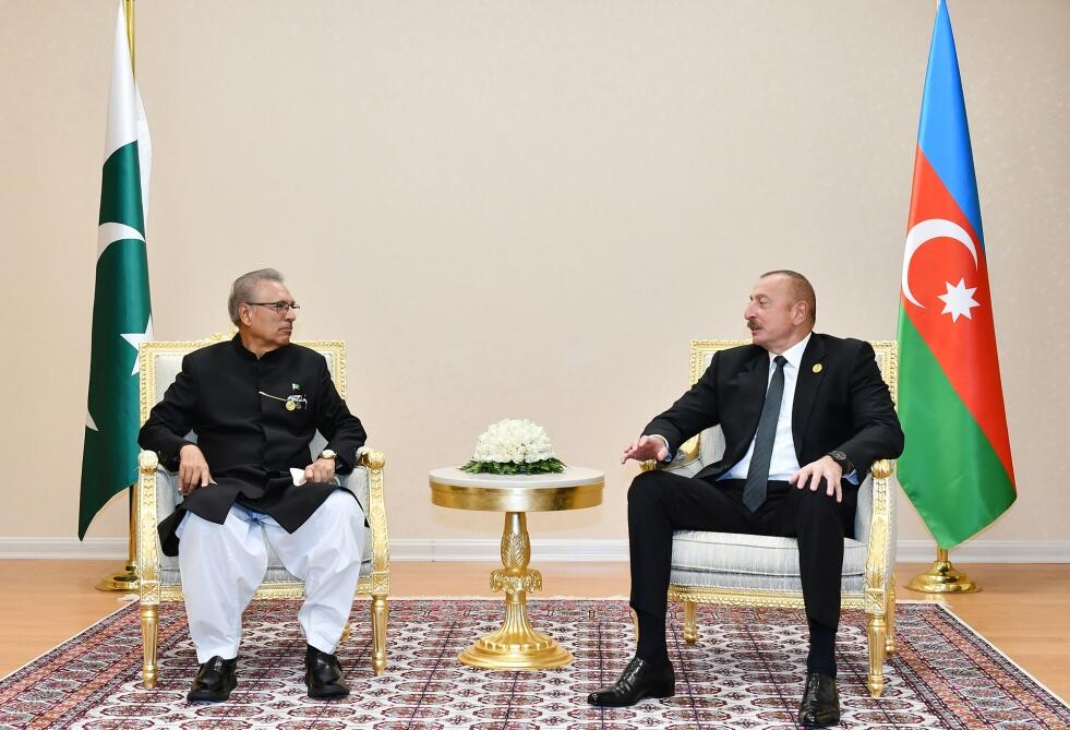 Состоялась встреча Президента Ильхама Алиева с Президентом Пакистана Арифом Алви
