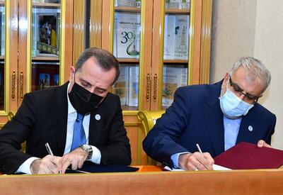 Азербайджан, Иран и Туркменистан подписали соглашение о своповых поставках газа - ФОТО